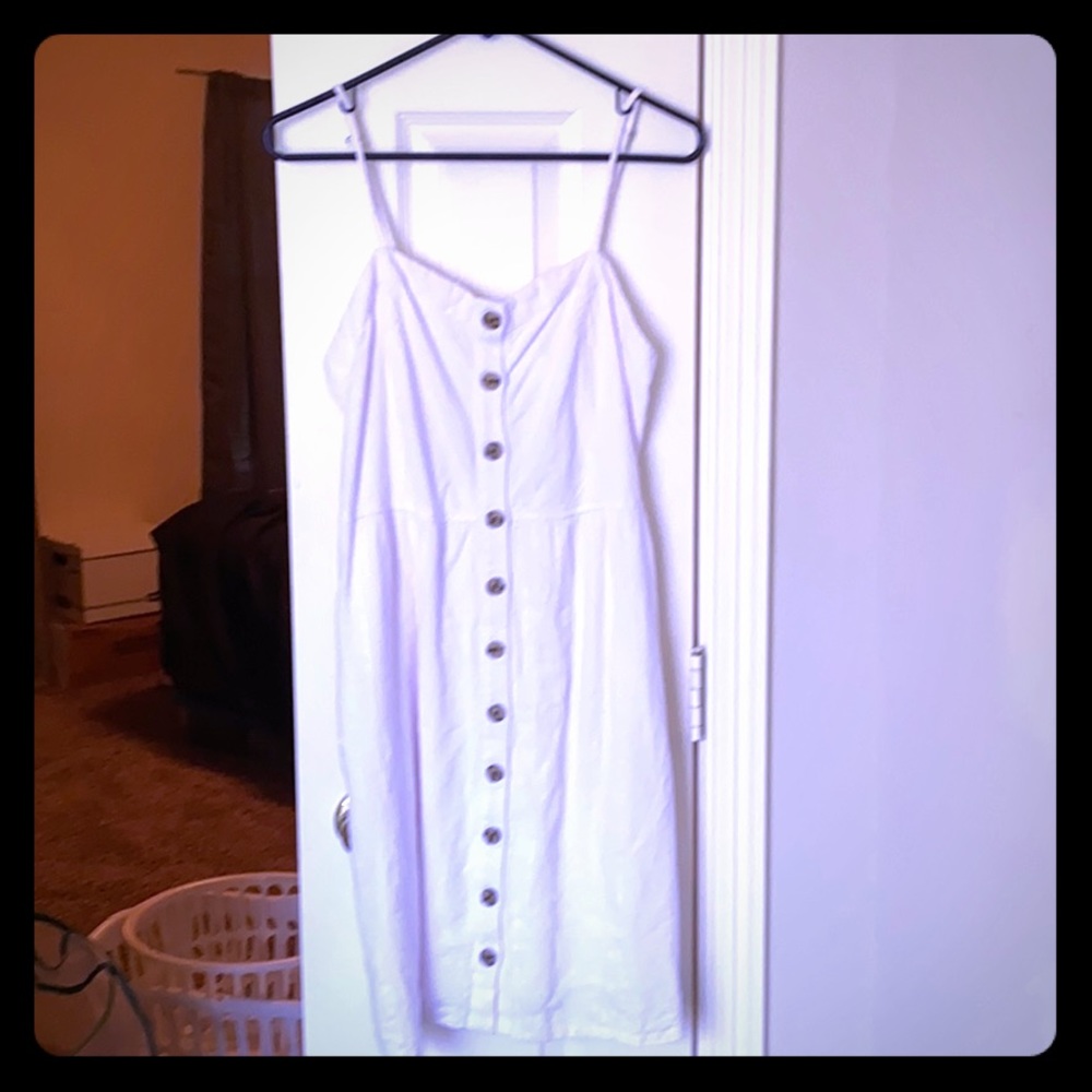3 for $15 Button down whitish dress